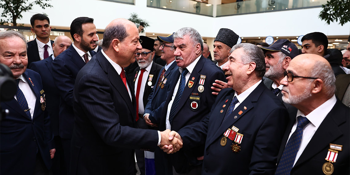Kuzey Kıbrıs Türk Cumhuriyeti (KKTC) Cumhurbaşkanı Ersin Tatar, “Her ne kadar Güney Kıbrıs'ta bizlerin tarihi varsa, yaptıklarımız varsa, eserlerimiz varsa, biz artık Kıbrıs'ta iki devleti savunuyoruz" dedi.