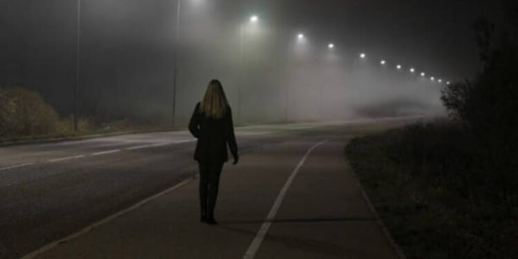 Kadınların yüzde 43,6'sı, gece yalnız yürürken tedirgin
