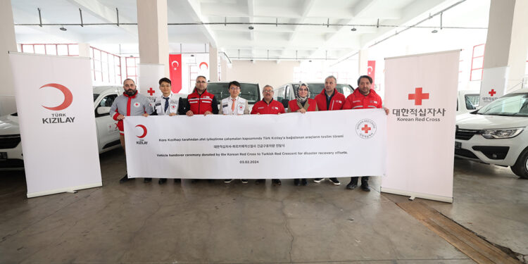 Kore Kızılhaçı'ndan Kızılay'a destek