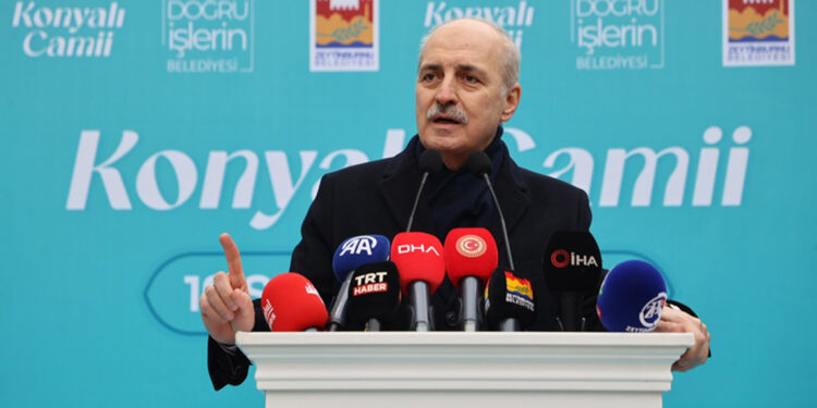 Kurtulmuş, Konyalı Camii’nin açılışında konuştu