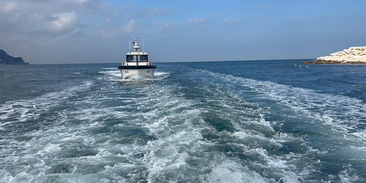 Denizde 1085 saat 40 dakika arama yapıldı