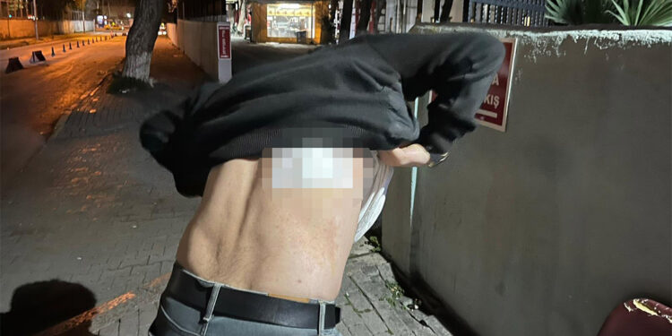 Mesaisi bittiği için yolcu almayan taksici saldırıya uğradı