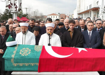 MHP'li Ferhat Çakıroğlu son yolculuğuna uğurlandı
