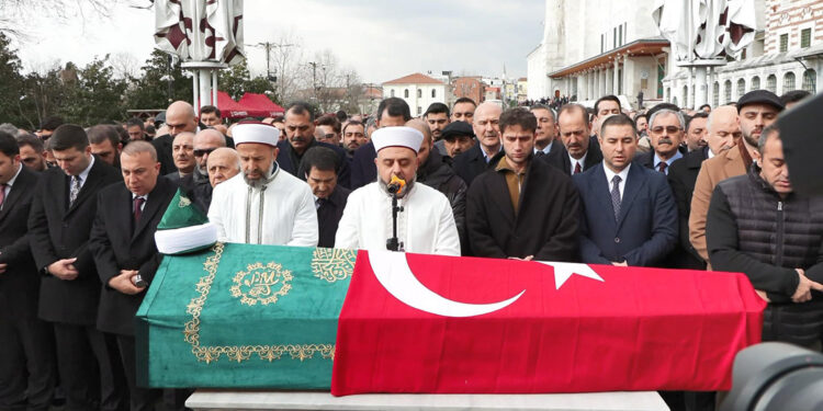 MHP'li Ferhat Çakıroğlu son yolculuğuna uğurlandı