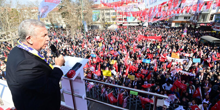 Mansur Yavaş: Belli ki anketlere göre rekor oyla kazanıyoruz