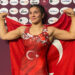Milli güreşçi Nesrin Baş Avrupa şampiyonu oldu