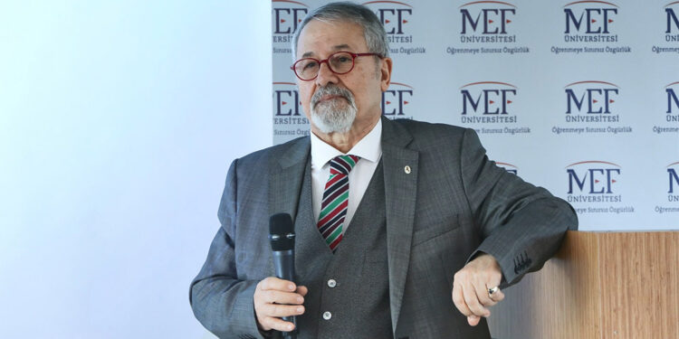 Naci Görür İzmir'de deprem ve dirençli kentleri anlatacak