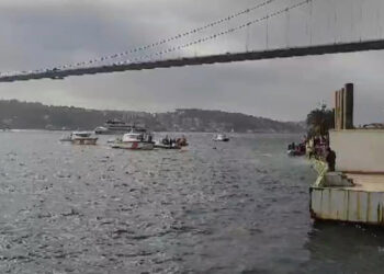 Ortaköy'de iki kişi denize düştü; kurtarma çalışmaları sürüyor
