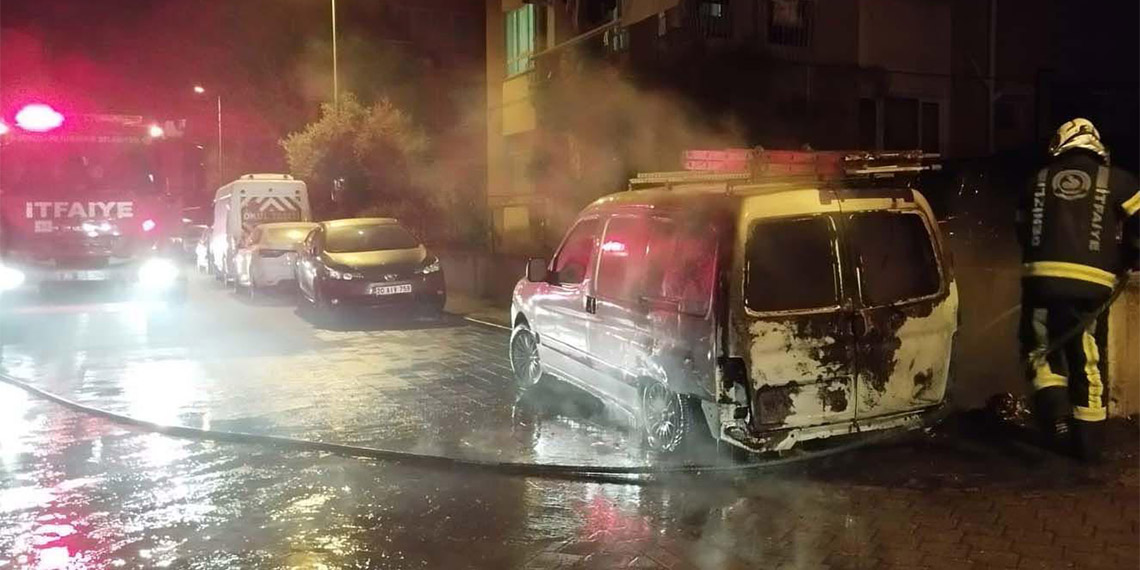 5 araç ile çöp konteynerlerini kundaklayan Uzman Çavuş yakalandı