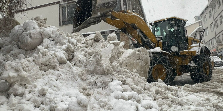 'Sakin şehir' Şavşat'ta 'kar' rekoru