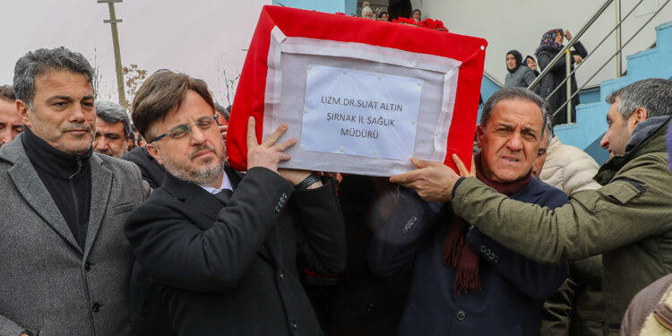 Şırnak İl Sağlık Müdürü toprağa verildi