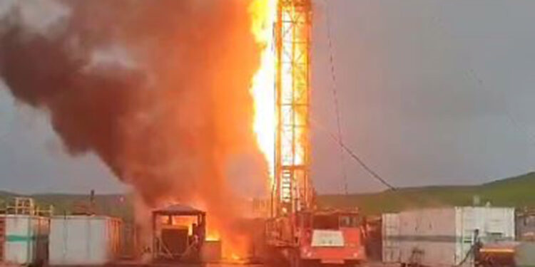 TPAO'nun sondaj çalışması sırasında patlama: 1 ölü 1 yaralı