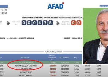 HDP'li eski Belediye Başkanı Mızraklı deprem konutunu istemedi