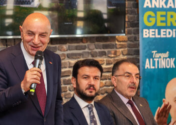 Turgut Altınok Siteler esnafı ile öğle yemeğinde buluştu