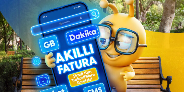 Turkcell, ‘Akıllı Fatura’ servisini ücretsiz hale getirdi