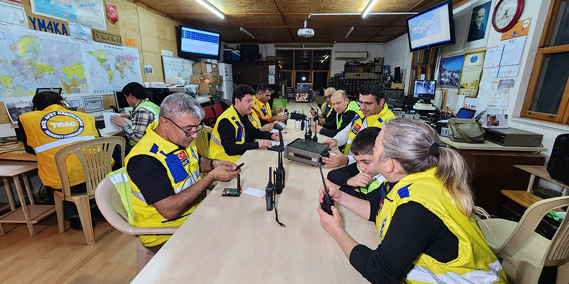 Türkiye genelinde telsizle haberleşme tatbikatı