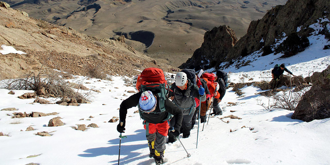 Hocalı şehitleri için Haça Dağı'na tırmandılar