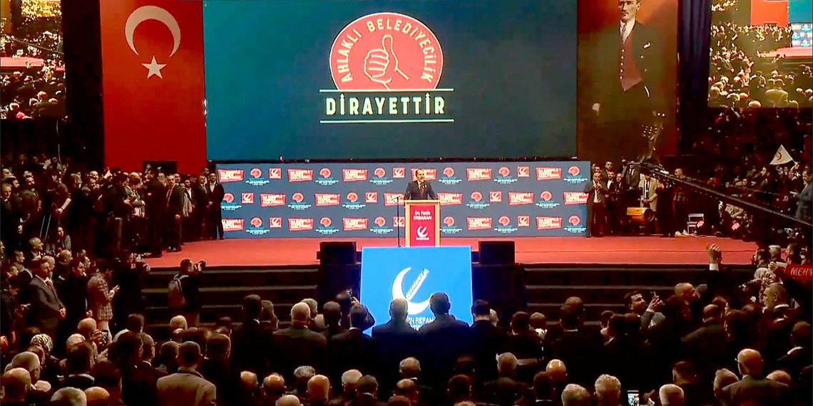 Yeniden Refah Partisi'nde 747 belediye başkan adayı açıklandı