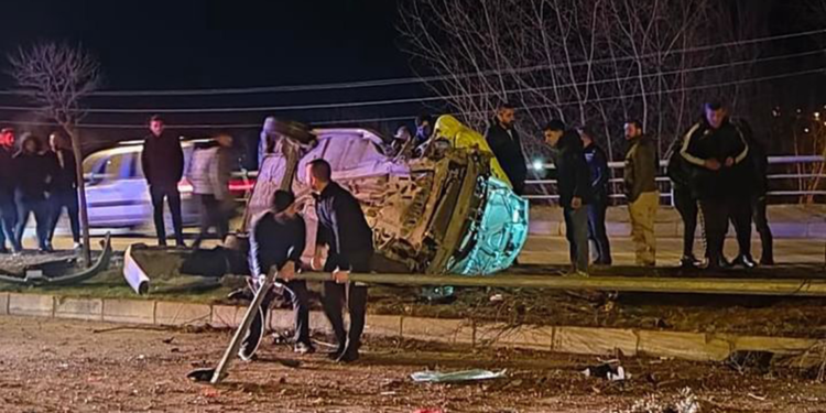 Yola çıkan köpek kazaya neden oldu: 5 yaralı