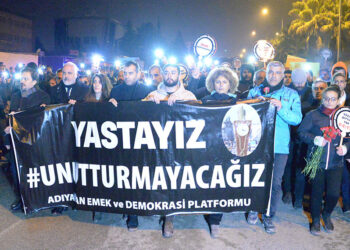 Adıyaman'da depremde yaşamını yitirenler anıldı