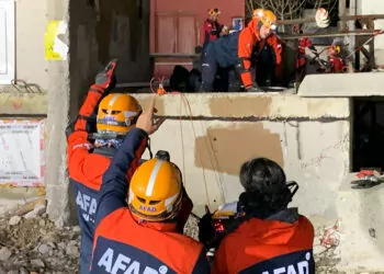 Ankara afad ekiplerinden deprem tatbikatı