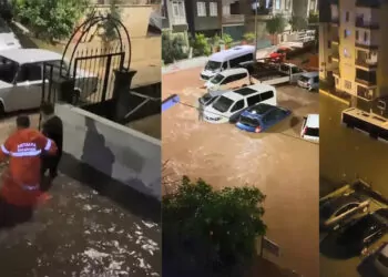 Şiddetli yağış nedeniyle antalya'da 5 ilçede okullar tatil edildi