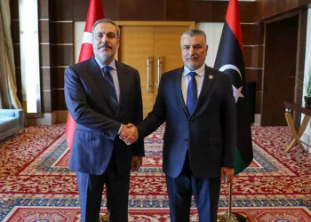 Bakan fidan, libya yüksek devlet konseyi başkanı ile bir araya geldi