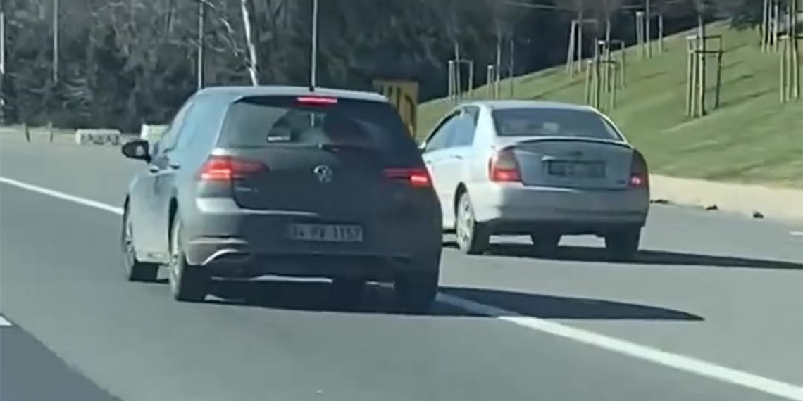 Beykoz'da yol verme tartışması