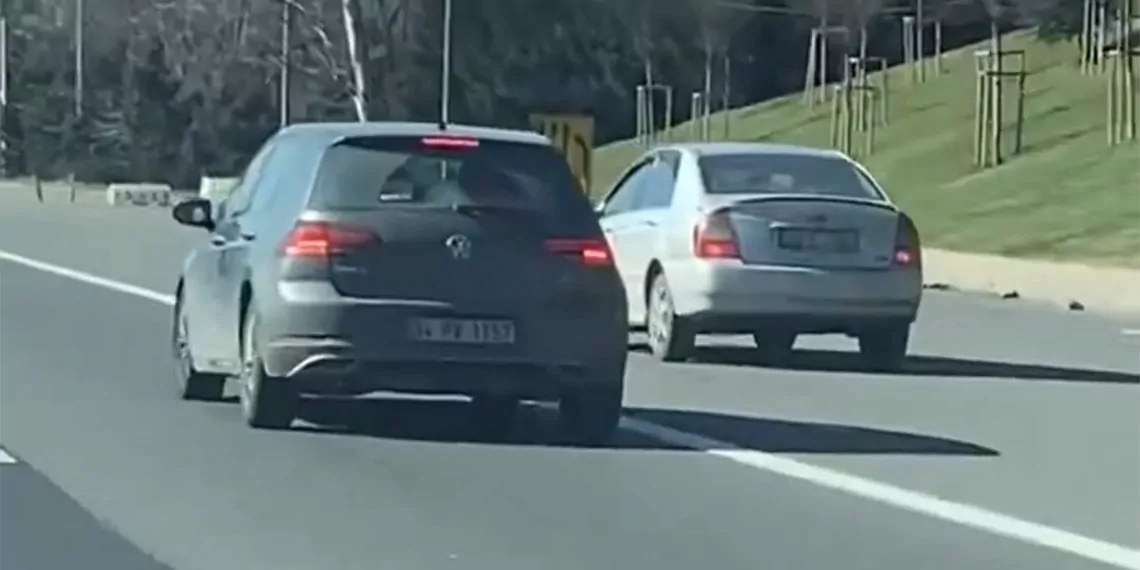 Beykoz'da yol verme tartışması