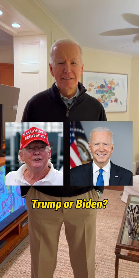 Joe Biden seçim kampanyasını TikTok'dan yürütmeye başladı