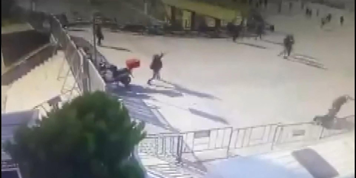 Çağlayan Adliyesi'ndeki saldırı anı kamerada
