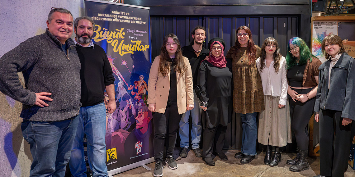 Bahçeşehir Üniversitesi'nin (BAU) oluşturduğu çizgi roman yarışmasındaki finalistlerin çalışmaları 'Büyük Umut' oldu.