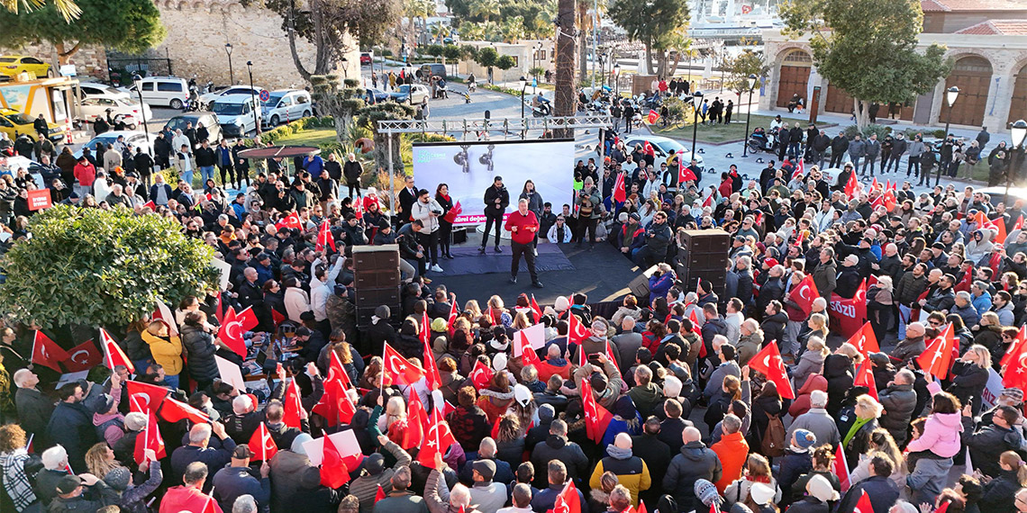 Çeşme için benimle her yolda yürümeye var mısınız?