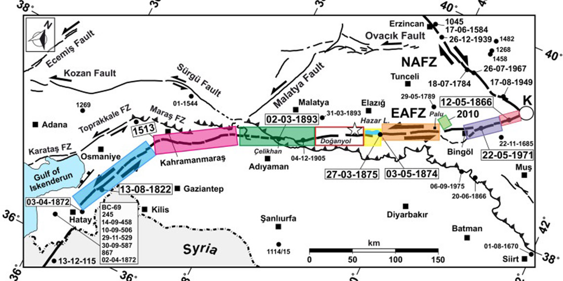 İstanbul Teknik Üniversitesi'nden (İTÜ) Prof. Dr. Tuncay Taymaz, "Büyük depremler büyük tsunamiler olacak. Çünkü en son 1890'lı yıllarda ya da 1870'te olmuştu. Onları da çalıştık. Hem depremi hem tsunamisini modelledik" dedi.