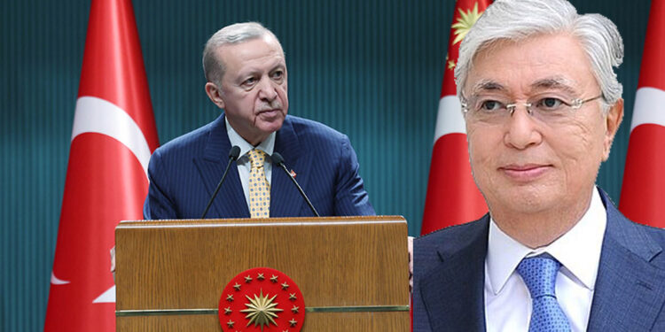Erdoğan Kazakistan Cumhurbaşkanı ile telefonda görüştü