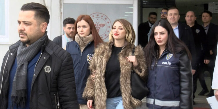 Feyza Altun emniyet müdürlüğüne götürüldü