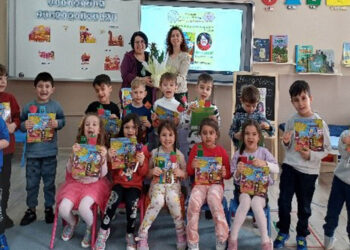 Ankara/Elmadağ Hasanoğlan Mesleki ve Teknik Anadolu Lisesi Anaokulu’nda yazar-okur buluşması