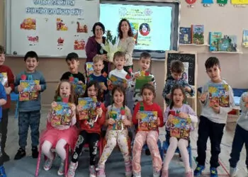 Ankara/elmadağ hasanoğlan mesleki ve teknik anadolu lisesi anaokulu’nda yazar-okur buluşması