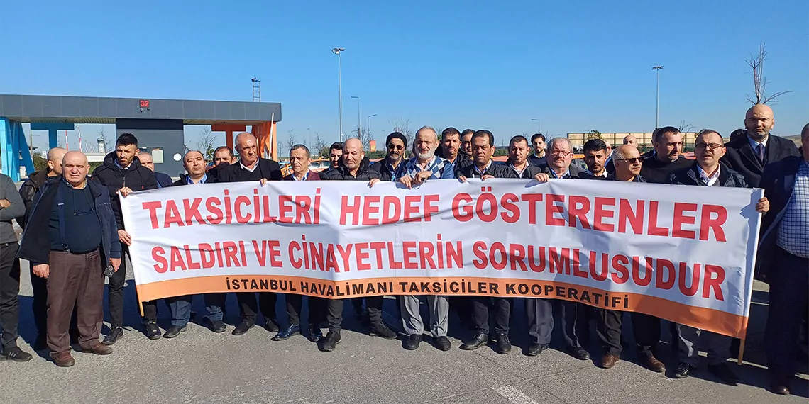 İstanbul havalimanı taksiciler kooperatif başkanı fahrettin can, "maalesef son yıllarda esnafımız aleyhinde sürekli linç kampanyası yapılmaktadır. Her fırsatta bizler kötülenmekte ve hedef gösterilmekteyiz" dedi.
