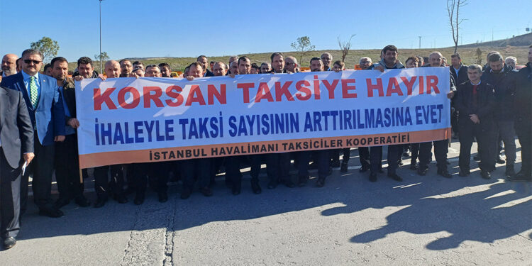 Taksiciler kötülenmekte ve hedef gösterilmekte