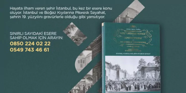 İstanbul'un eşsiz gravürleri özel koleksiyon eseri olarak yayınlandı