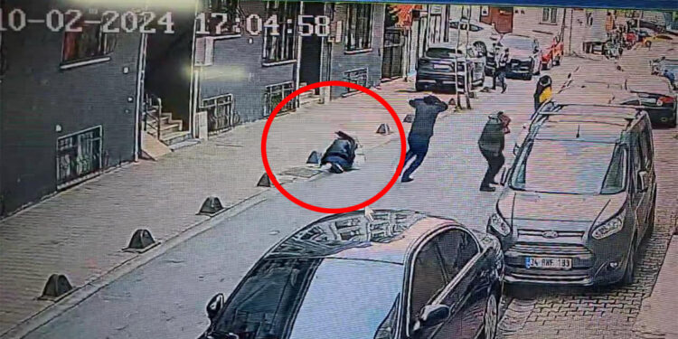 Ebru Güneş'in vurulma anı kamerada