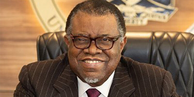 Namibya Cumhurbaşkanı Hage Geingob hayatını kaybetti