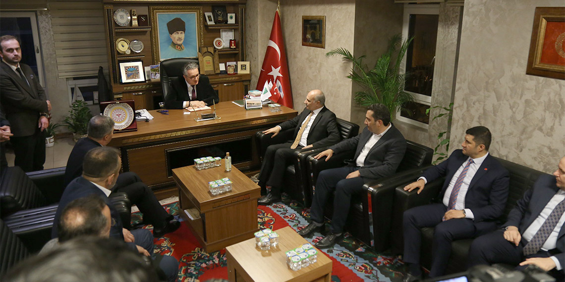 Birol Aydın Türkiye Bosna Sancak Derneği’ni ziyaret etti