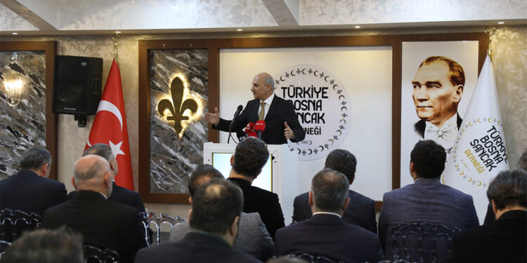 Birol Aydın Türkiye Bosna Sancak Derneği’ni ziyaret etti