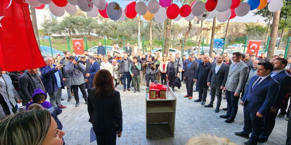 Samandağ'daki Karaçay İlköğretim Okulu yeniden eğitime başladı