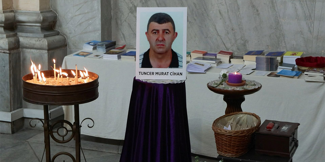 Sarıyer'de bulunan Santa Maria İtalyan Kilisesi'ne yapılan silahlı saldırı sonrası ilk Pazar ayini yapıldı.