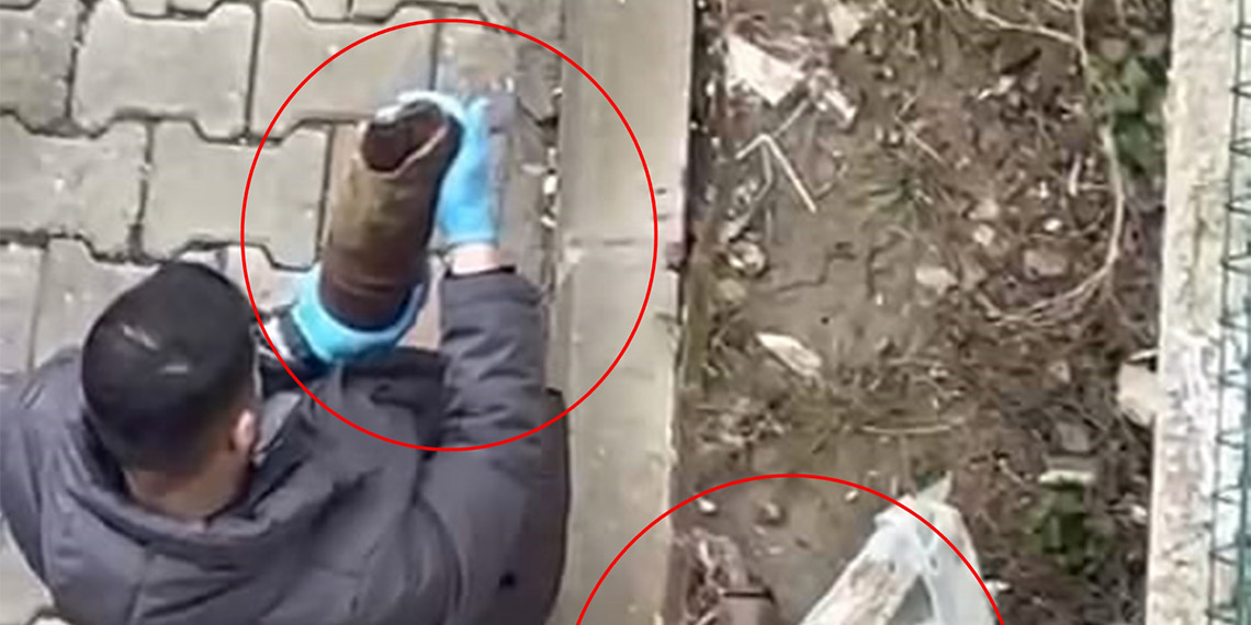 Şırnak'ta site bahçesinde 1'i patlamamış 2 top mermisi bulundu