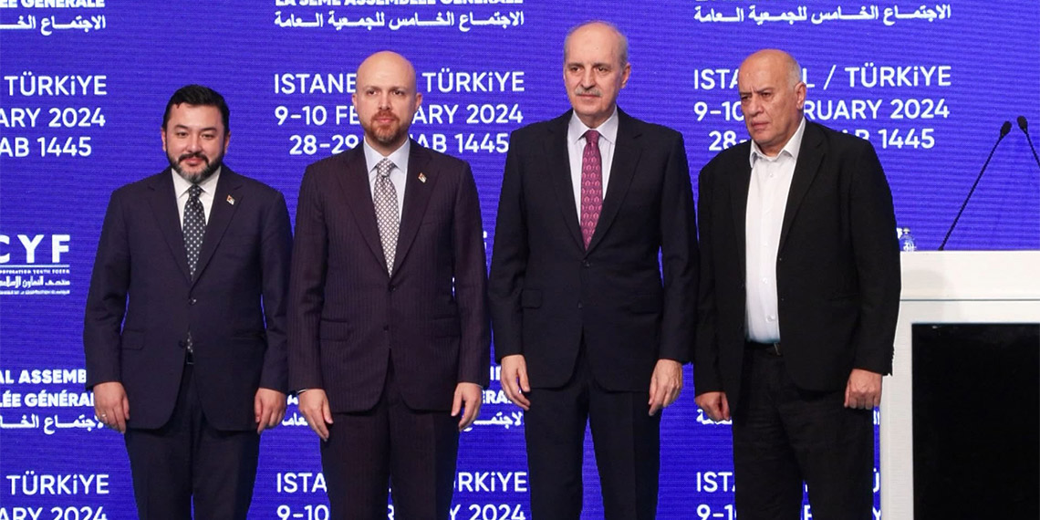 TBMM Başkanı Numan Kurtulmuş, “Dünyada barış istiyorsak, Filistin topraklarının özgür olması ve Filistin'de barışın sağlanması şarttır" dedi.