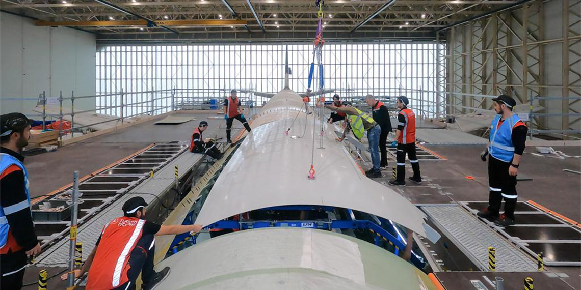 Yolcu-kargo uçağı dönüşüm projesinde önemli aşama